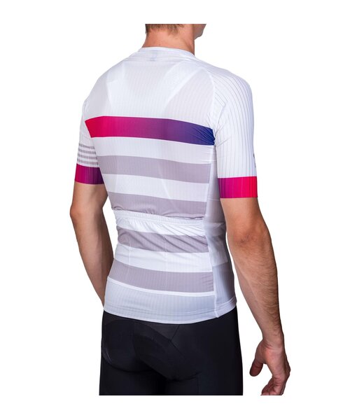 Trikot kurz Race AERO SPEED SUNNY SUMMER wei/magenta Gr. XXS