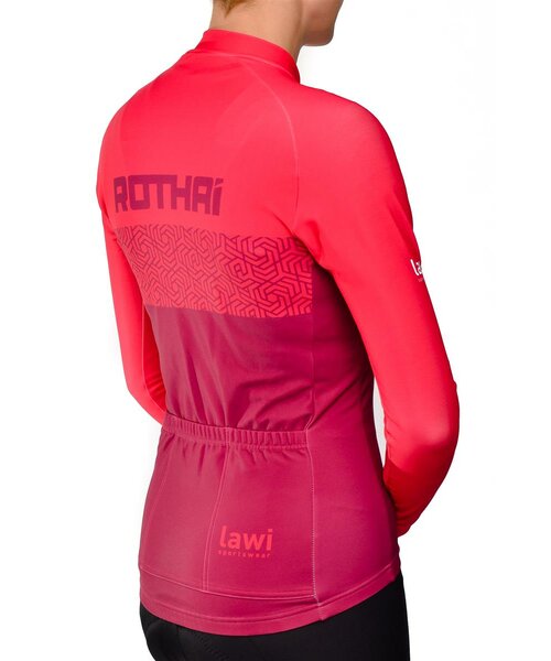 Trikot lang Race YETTI Mat. Roubaix AVANTGARDE pink Gr. L